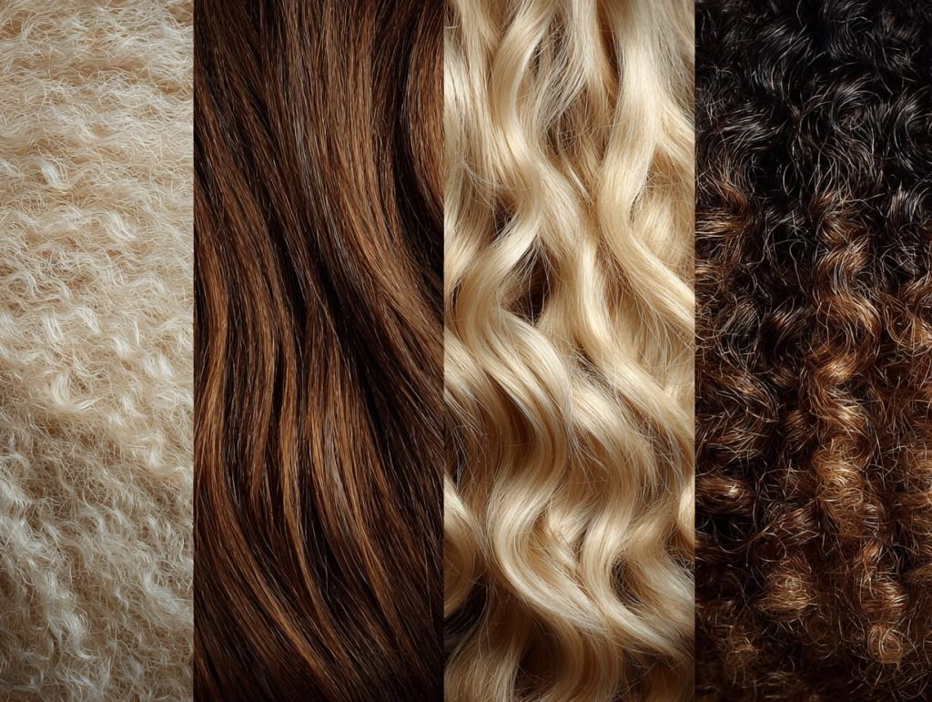 Hair type-specific aftercare for protein-treated hair