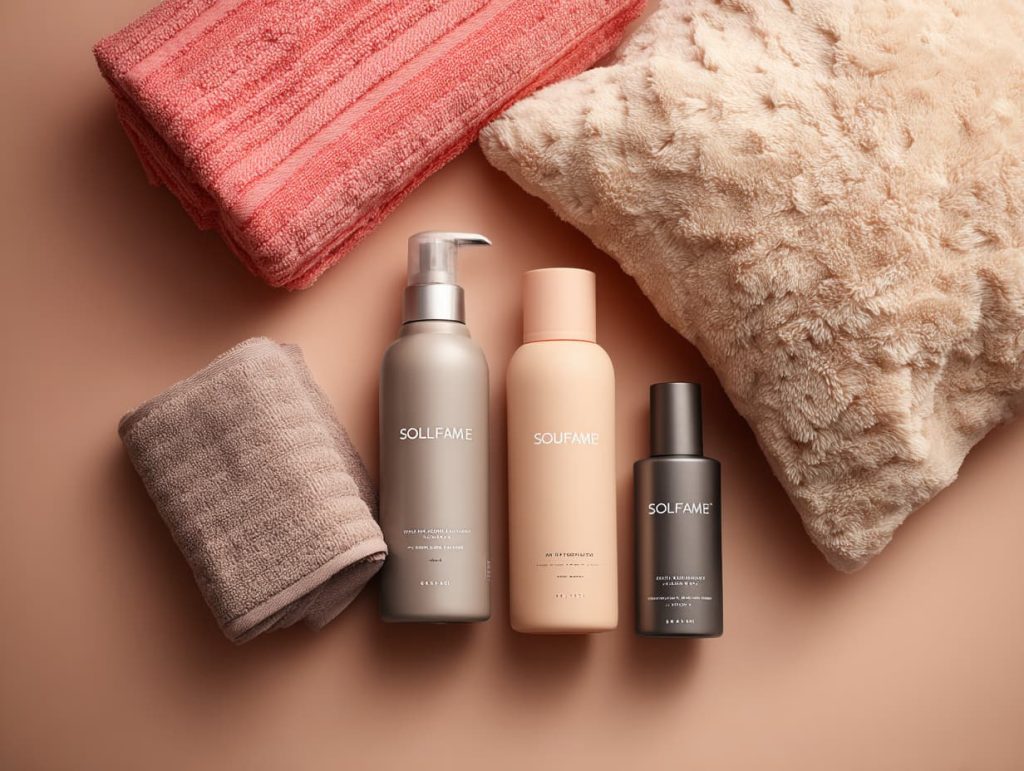 Keratin-treated hair daily care with gentle products and protective tools